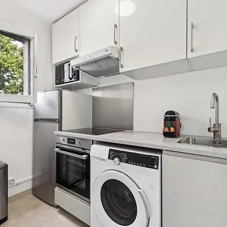 Appartement Elegant Et Design Parigi Esterno foto